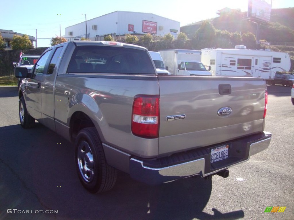 2006 F150 XLT SuperCab - Arizona Beige Metallic / Tan photo #5