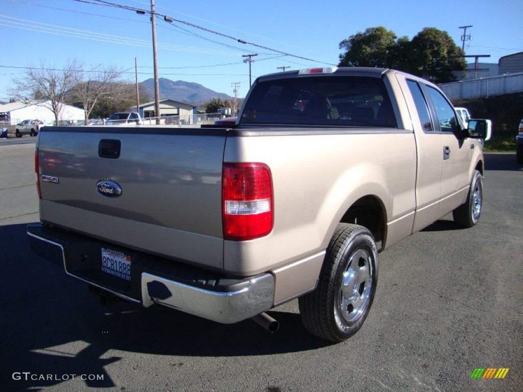 2006 F150 XLT SuperCab - Arizona Beige Metallic / Tan photo #7