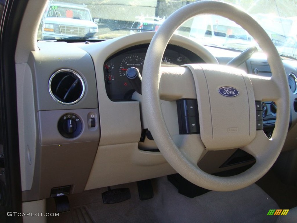 2006 F150 XLT SuperCab - Arizona Beige Metallic / Tan photo #11