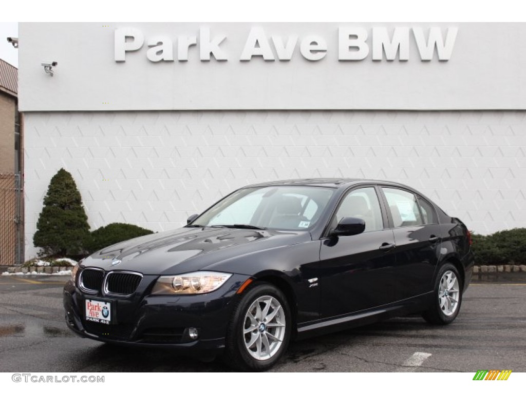 2010 3 Series 328i xDrive Sedan - Monaco Blue Metallic / Beige Dakota Leather photo #1