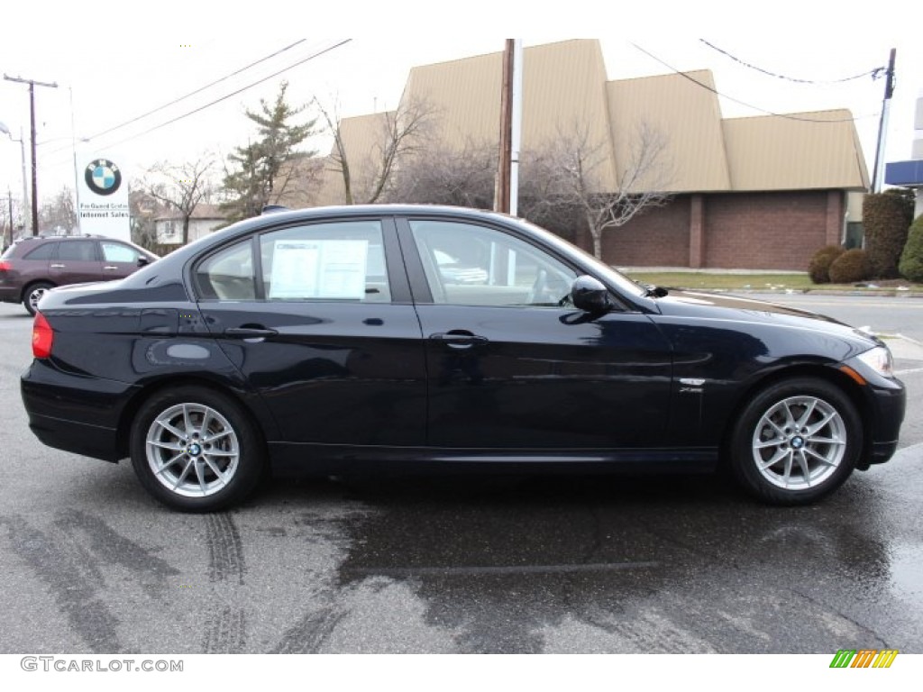 2010 3 Series 328i xDrive Sedan - Monaco Blue Metallic / Beige Dakota Leather photo #4