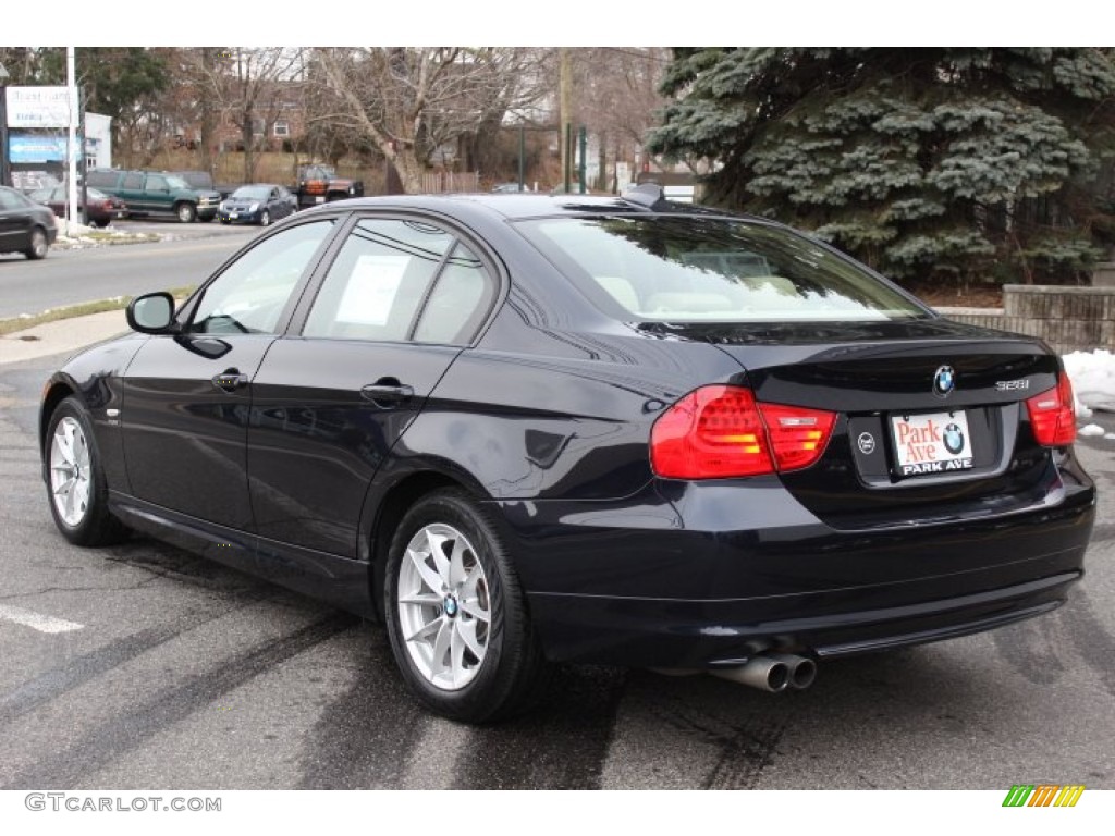 2010 3 Series 328i xDrive Sedan - Monaco Blue Metallic / Beige Dakota Leather photo #7