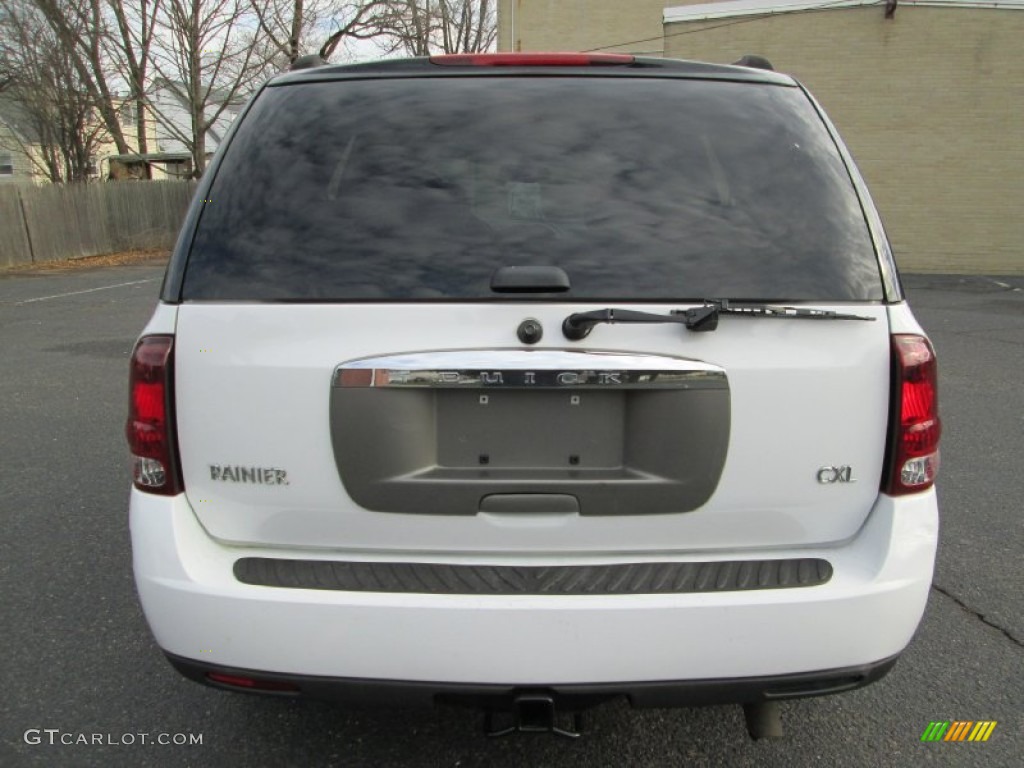 2005 Rainier CXL AWD - Frost White / Gray photo #6