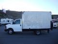 Summit White 2009 Chevrolet Express Cutaway 3500 Commercial Moving Van Exterior