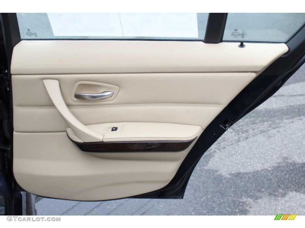 2010 3 Series 328i xDrive Sedan - Monaco Blue Metallic / Beige Dakota Leather photo #23