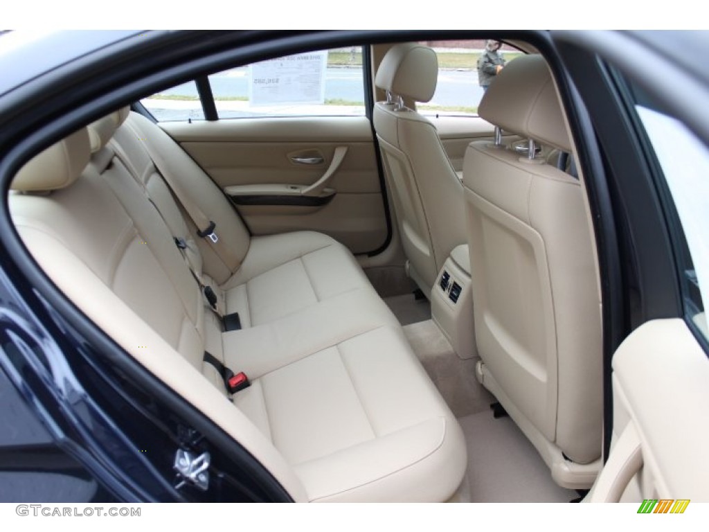 2010 3 Series 328i xDrive Sedan - Monaco Blue Metallic / Beige Dakota Leather photo #24