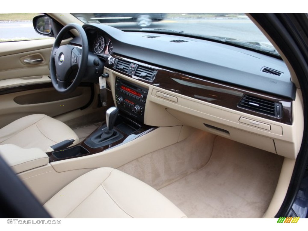 2010 3 Series 328i xDrive Sedan - Monaco Blue Metallic / Beige Dakota Leather photo #26