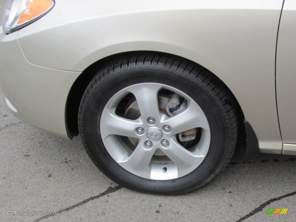 2007 Elantra GLS Sedan - Laguna Sand Beige / Beige photo #3
