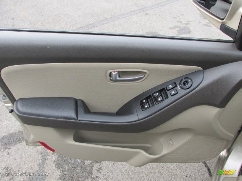 2007 Elantra GLS Sedan - Laguna Sand Beige / Beige photo #11