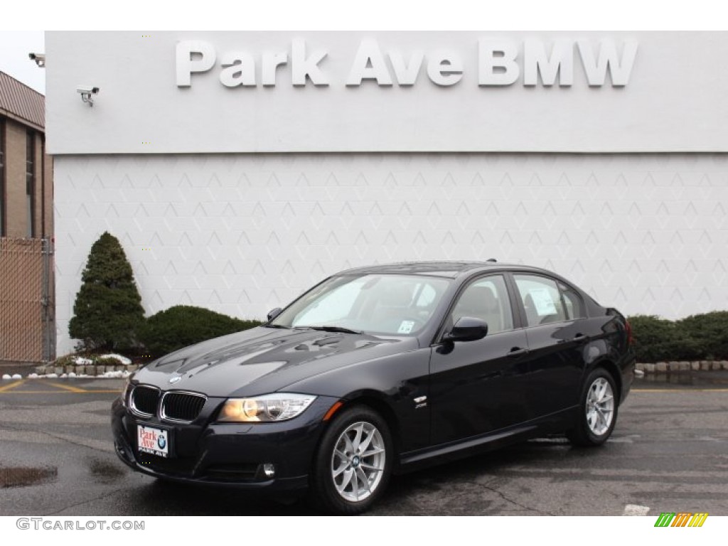 2010 3 Series 328i xDrive Sedan - Monaco Blue Metallic / Beige photo #1