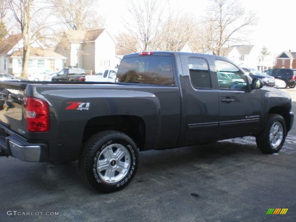 2011 Silverado 1500 LTZ Extended Cab 4x4 - Taupe Gray Metallic / Ebony photo #17