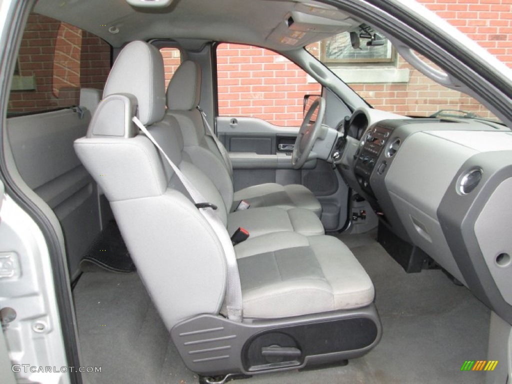 Medium/Dark Flint Interior 2008 Ford F150 XLT Regular Cab Photo #76026555