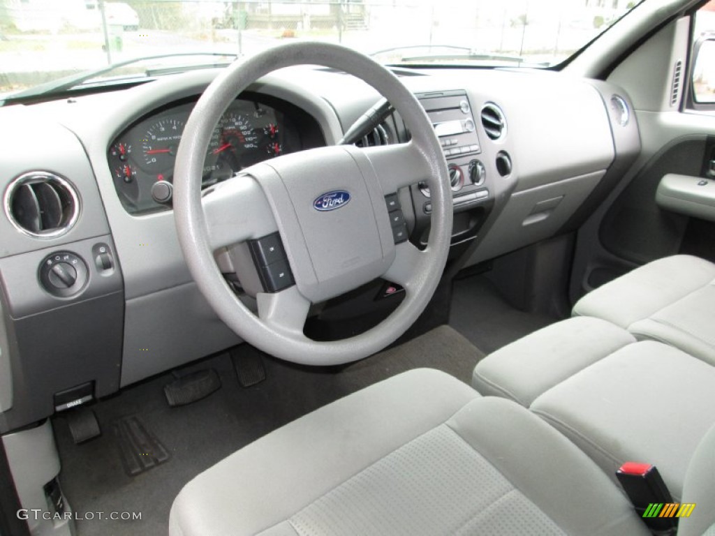 Medium/Dark Flint Interior 2008 Ford F150 XLT Regular Cab Photo #76026615