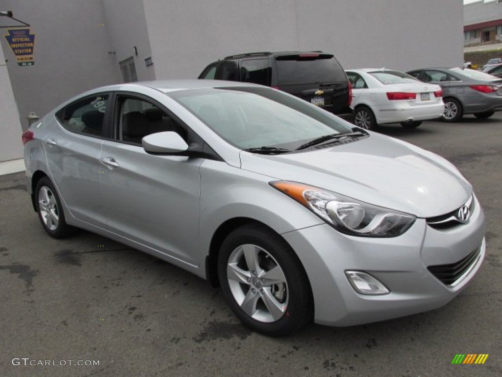 2013 Elantra GLS - Silver / Gray photo #3