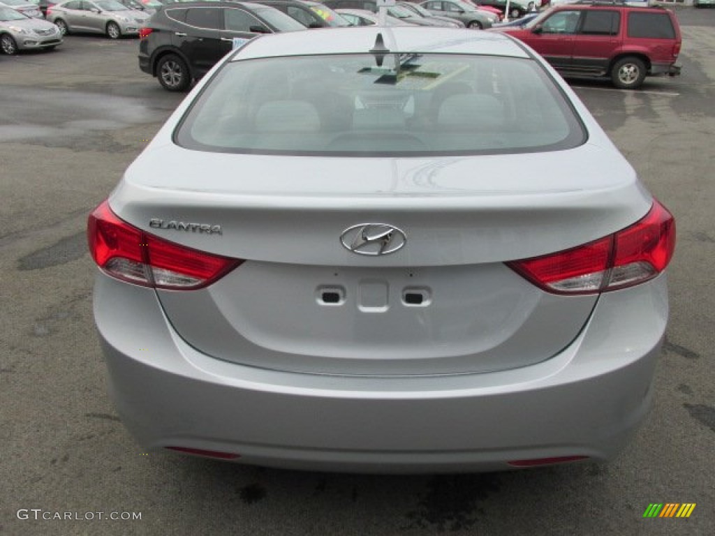 2013 Elantra GLS - Silver / Gray photo #4