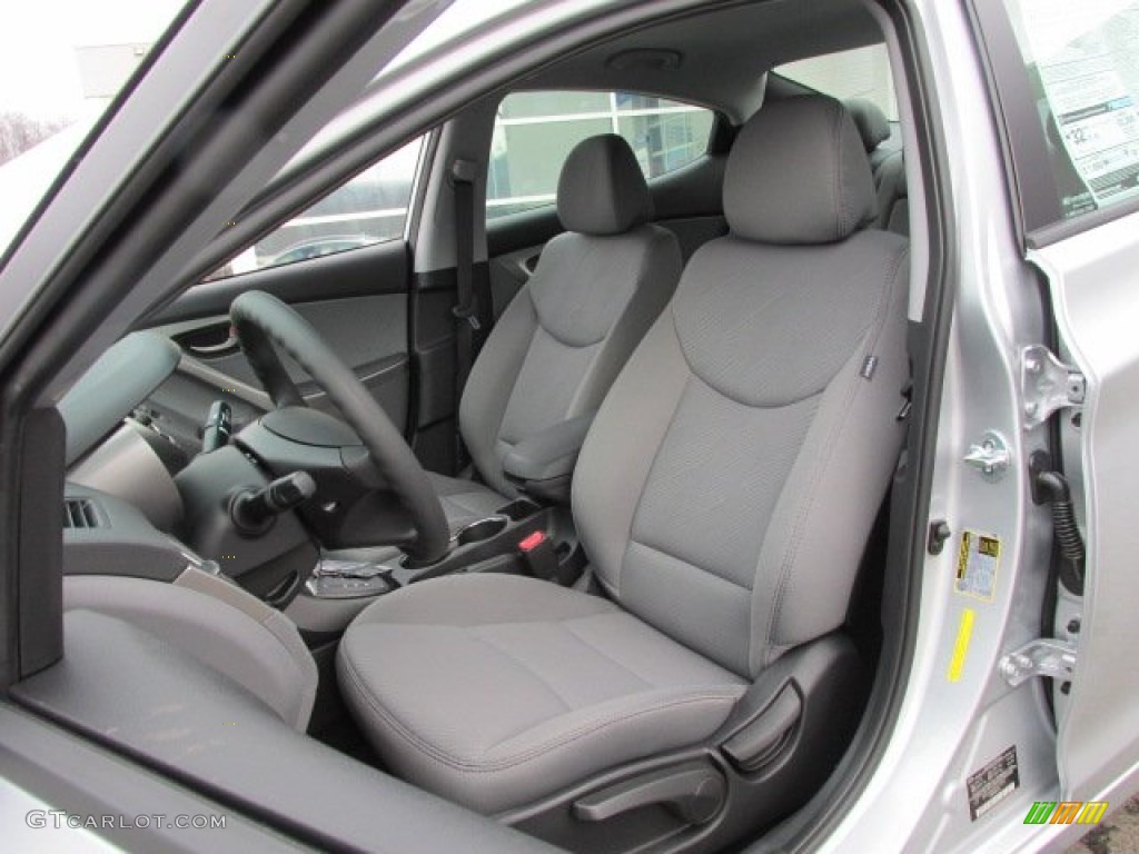 2013 Elantra GLS - Silver / Gray photo #6