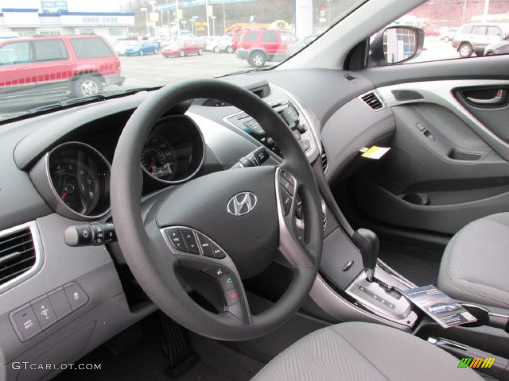 2013 Elantra GLS - Silver / Gray photo #7