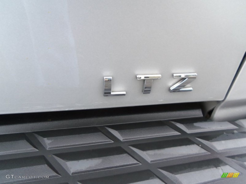 2010 Silverado 1500 LTZ Extended Cab 4x4 - Sheer Silver Metallic / Ebony photo #8