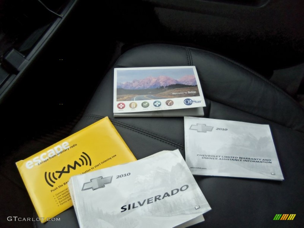 2010 Silverado 1500 LTZ Extended Cab 4x4 - Sheer Silver Metallic / Ebony photo #22