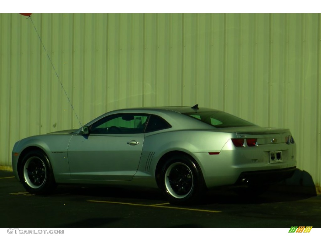 2012 Camaro LS Coupe - Silver Ice Metallic / Black photo #4