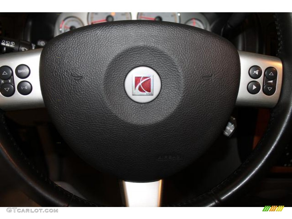 2006 Saturn Relay 3 Gray Steering Wheel Photo #76029489