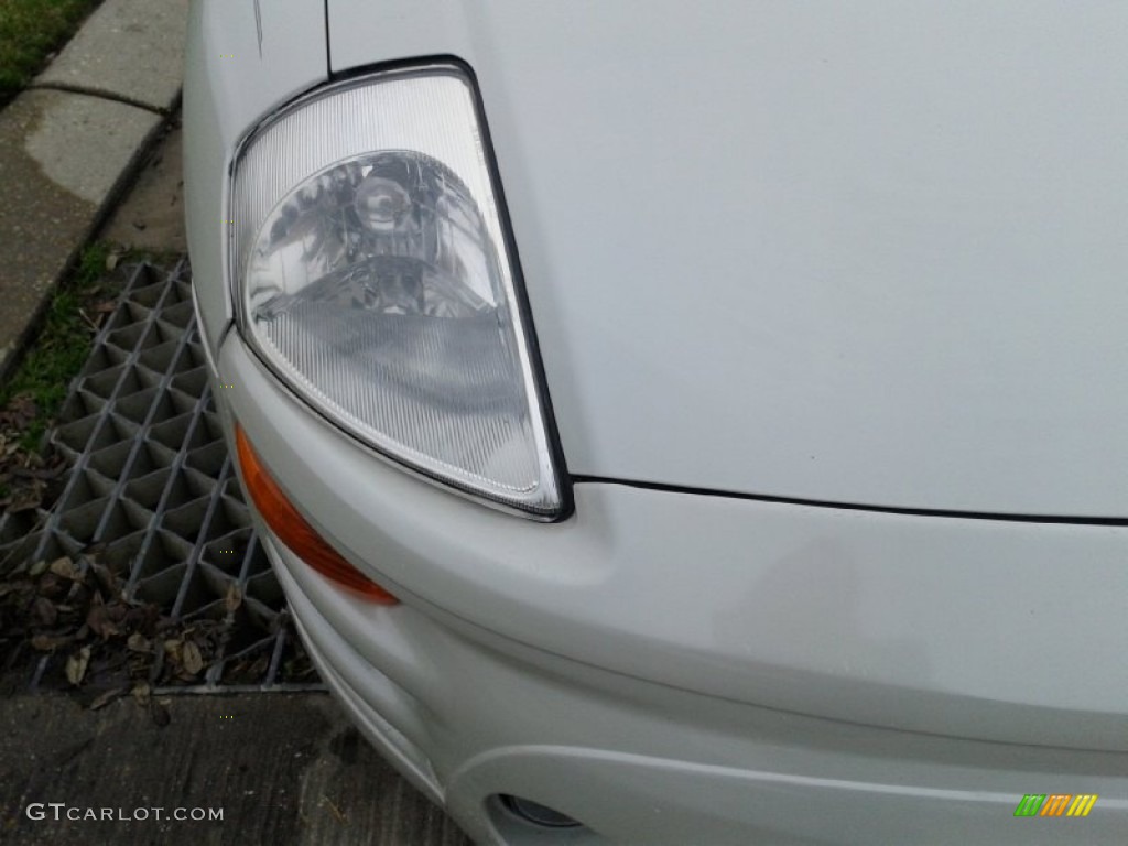 2003 Eclipse GTS Coupe - Dover White Pearl / Midnight photo #17