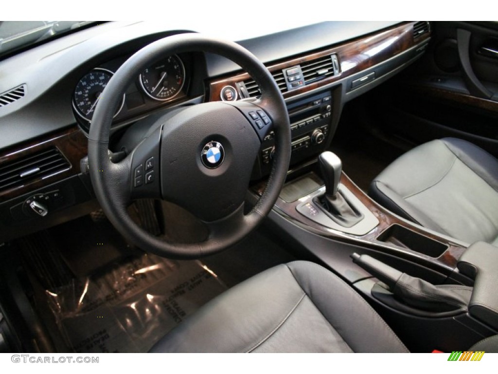 2010 3 Series 328i Sedan - Jet Black / Black photo #8