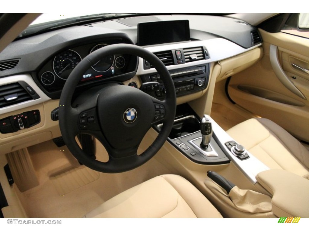 Venetian Beige Interior 2013 BMW 3 Series 328i xDrive Sedan Photo #76030312