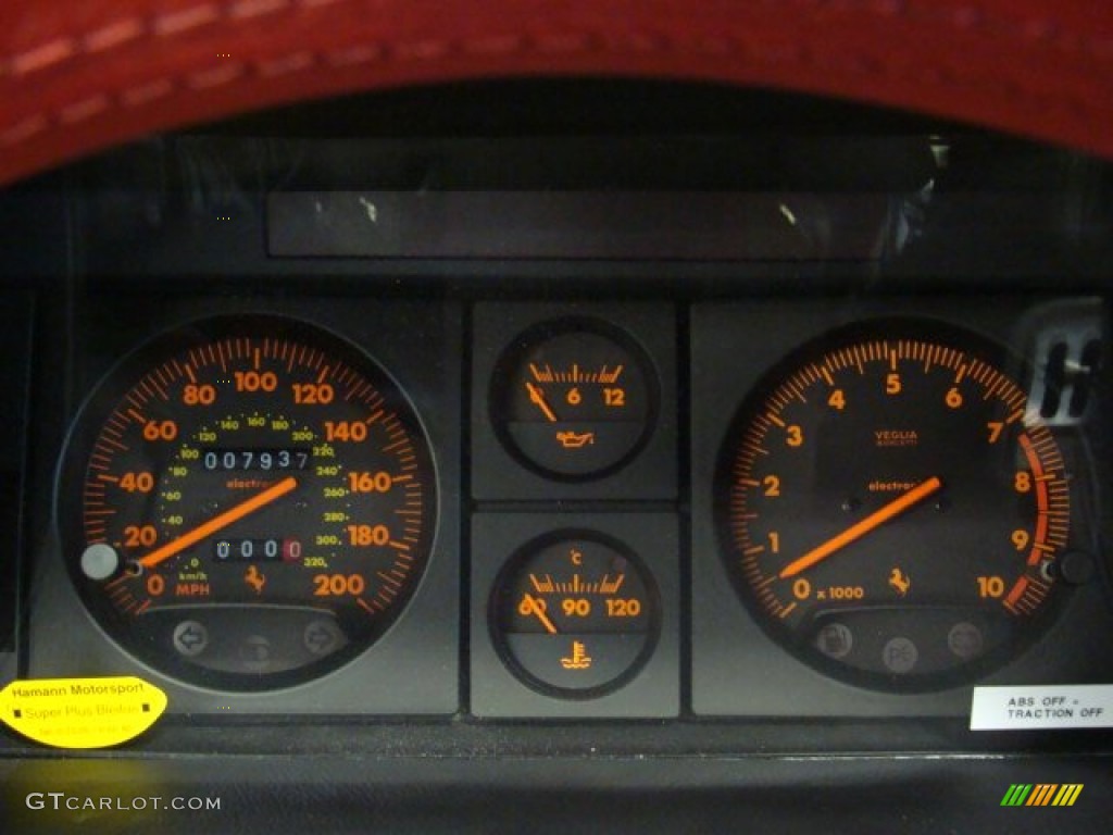 1995 Ferrari F512 M Standard F512 M Model Gauges Photo #76030569