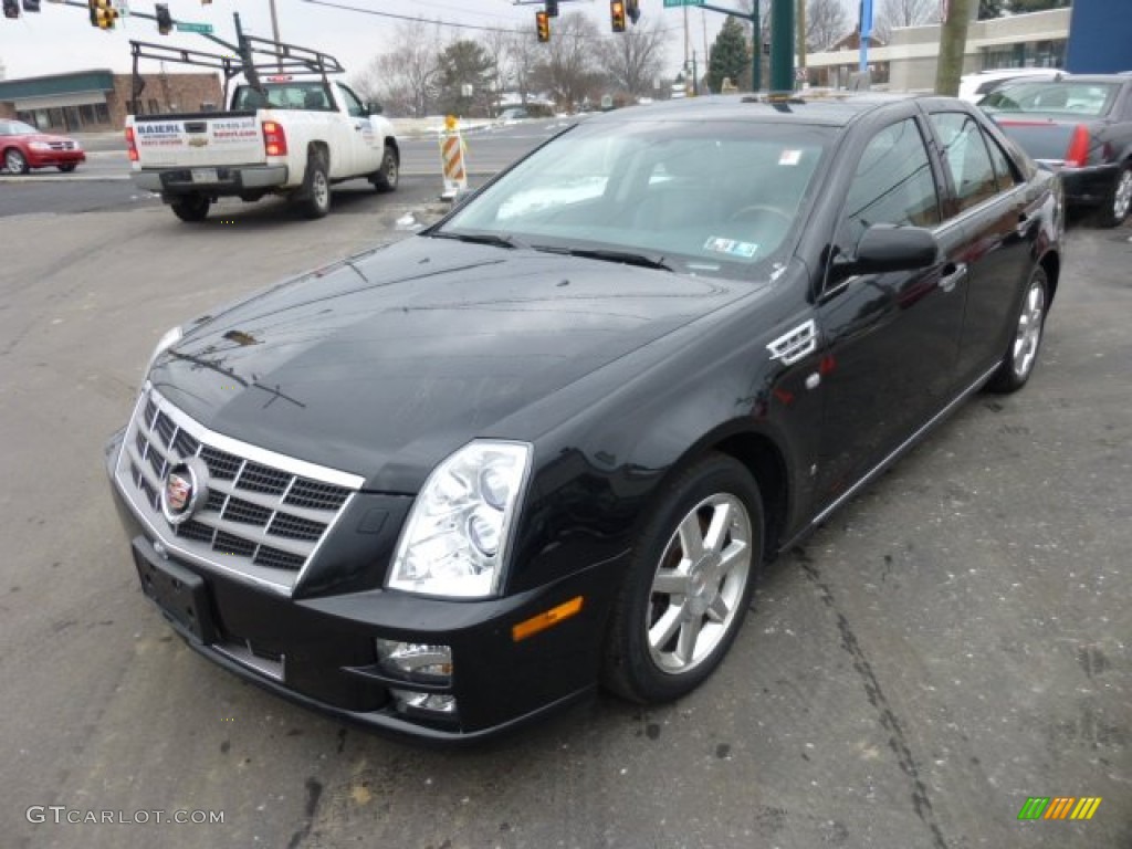 Black Raven 2008 Cadillac STS 4 V6 AWD Exterior Photo #76030842