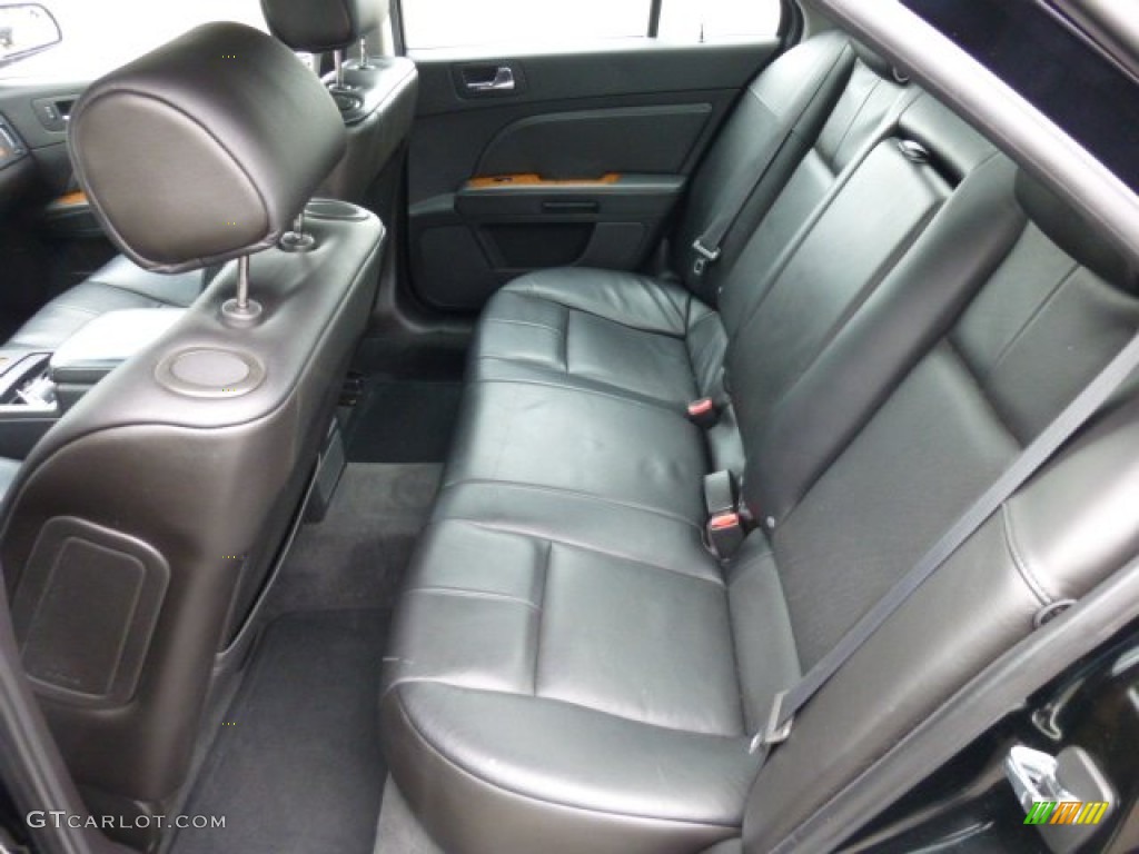 Ebony Interior 2008 Cadillac STS 4 V6 AWD Photo #76030995
