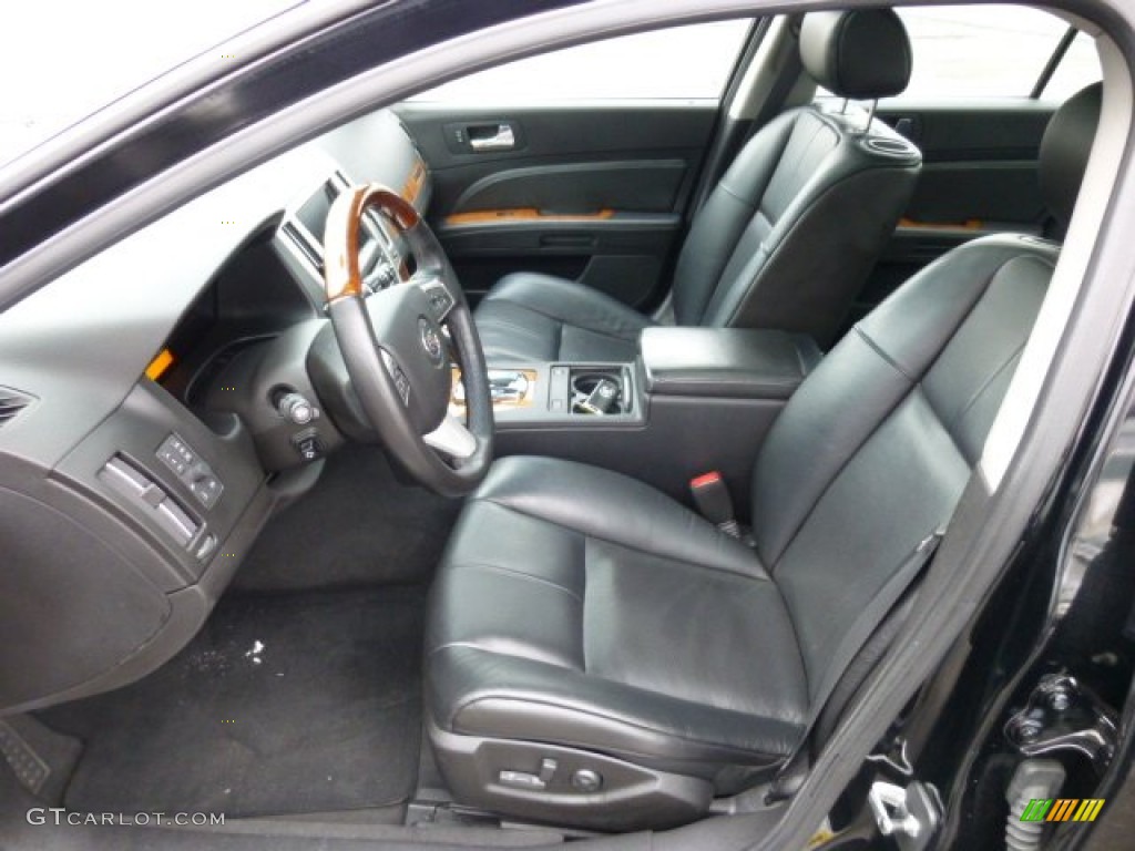 2008 Cadillac STS 4 V6 AWD Front Seat Photo #76031016
