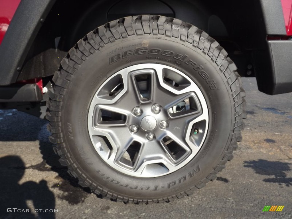 2013 Jeep Wrangler Rubicon 4x4 Wheel Photo #76031226