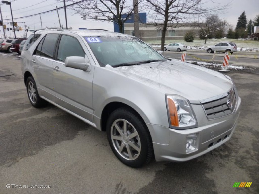 Light Platinum Metallic 2004 Cadillac SRX V8 Exterior Photo #76031490