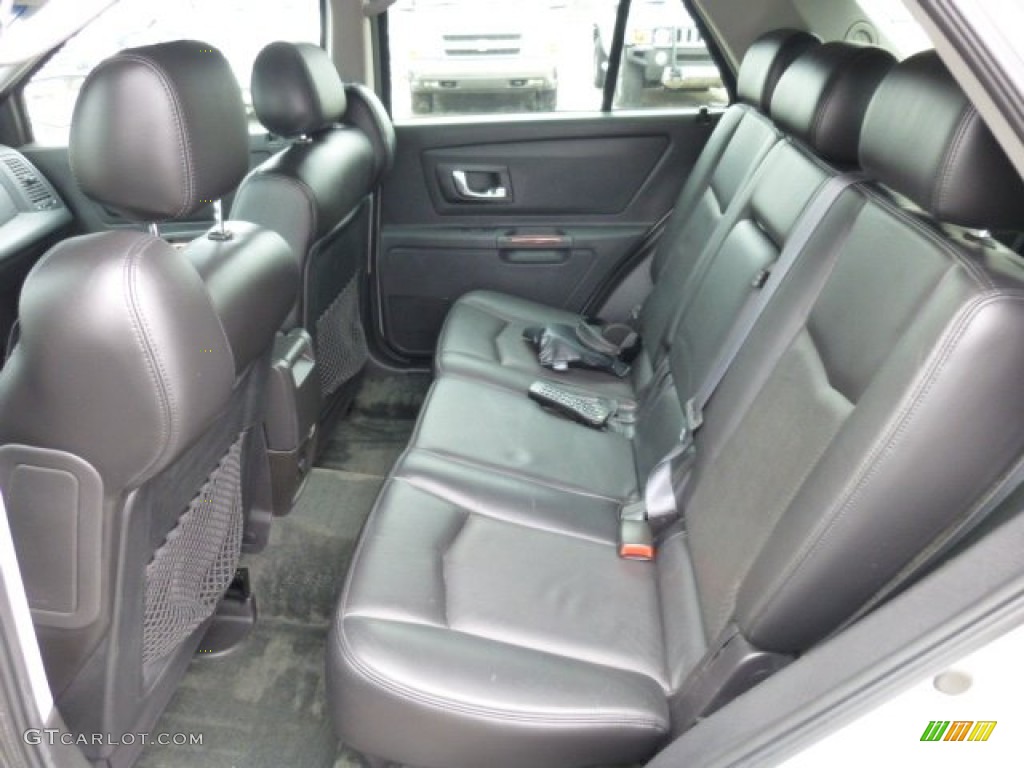 Ebony Interior 2004 Cadillac SRX V8 Photo #76031649