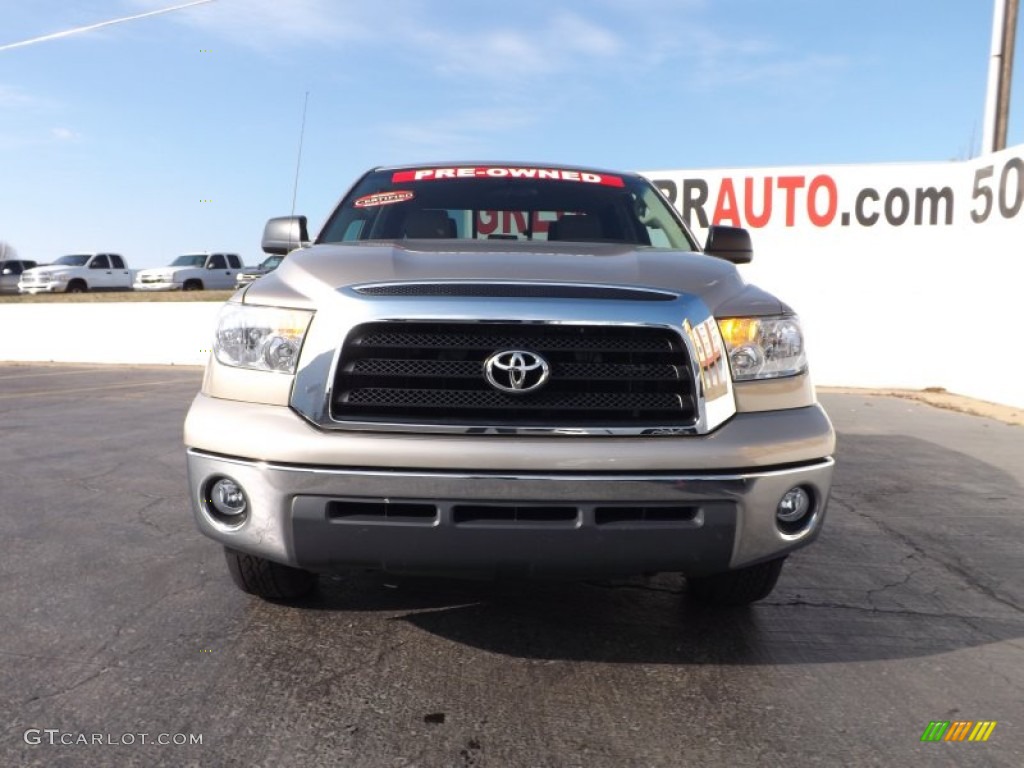 2008 Tundra SR5 Double Cab - Desert Sand Mica / Beige photo #2