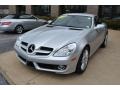 2009 Iridium Silver Metallic Mercedes-Benz SLK 300 Roadster  photo #3