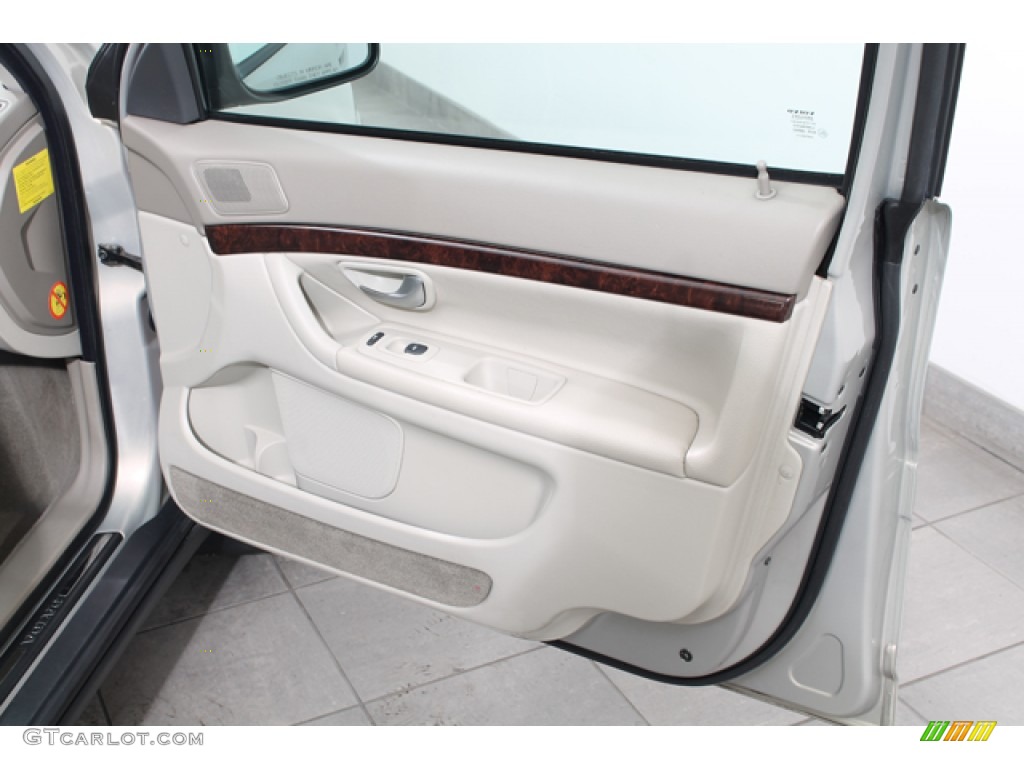 2002 Volvo S80 T6 Taupe/LightTaupe Door Panel Photo #76033246