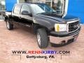 2010 Onyx Black GMC Sierra 1500 SLT Crew Cab 4x4  photo #1