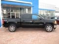2010 Onyx Black GMC Sierra 1500 SLT Crew Cab 4x4  photo #3