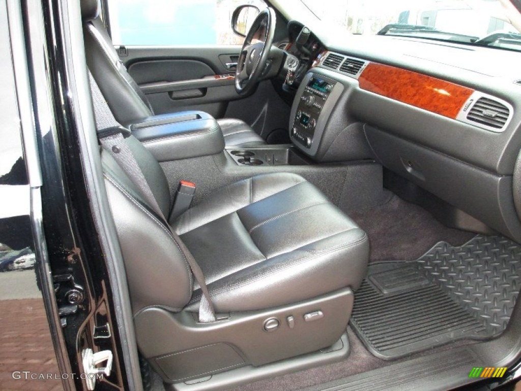 2010 Sierra 1500 SLT Crew Cab 4x4 - Onyx Black / Ebony photo #7