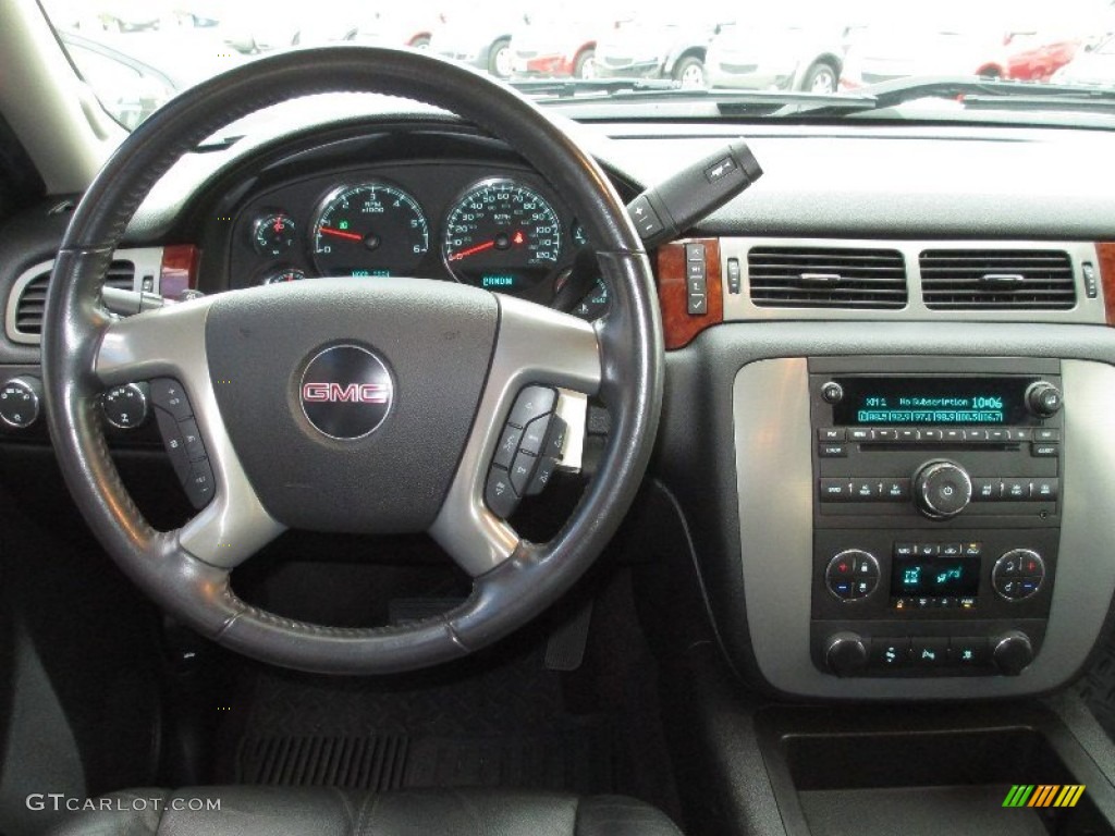 2010 Sierra 1500 SLT Crew Cab 4x4 - Onyx Black / Ebony photo #8