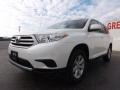 2011 Blizzard White Pearl Toyota Highlander V6 4WD  photo #4