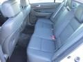 2012 Hyundai Genesis Jet Black Interior Rear Seat Photo