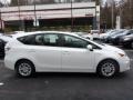 2012 Blizzard White Pearl Toyota Prius v Two Hybrid  photo #13