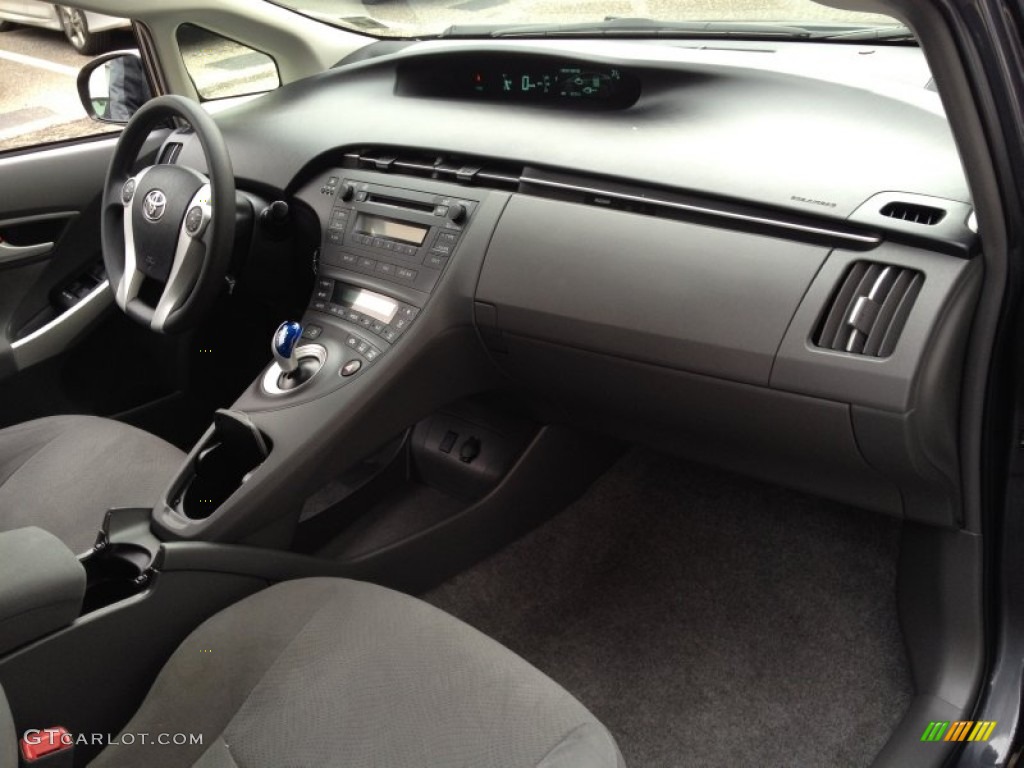 2010 Toyota Prius Hybrid II Dark Gray Dashboard Photo #76036092