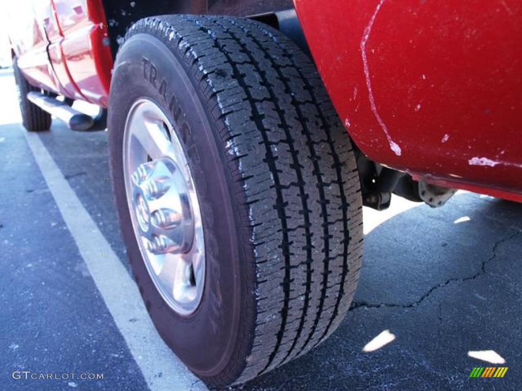 2009 Ram 2500 Laramie Mega Cab 4x4 - Inferno Red Crystal Pearl / Medium Slate Gray photo #4