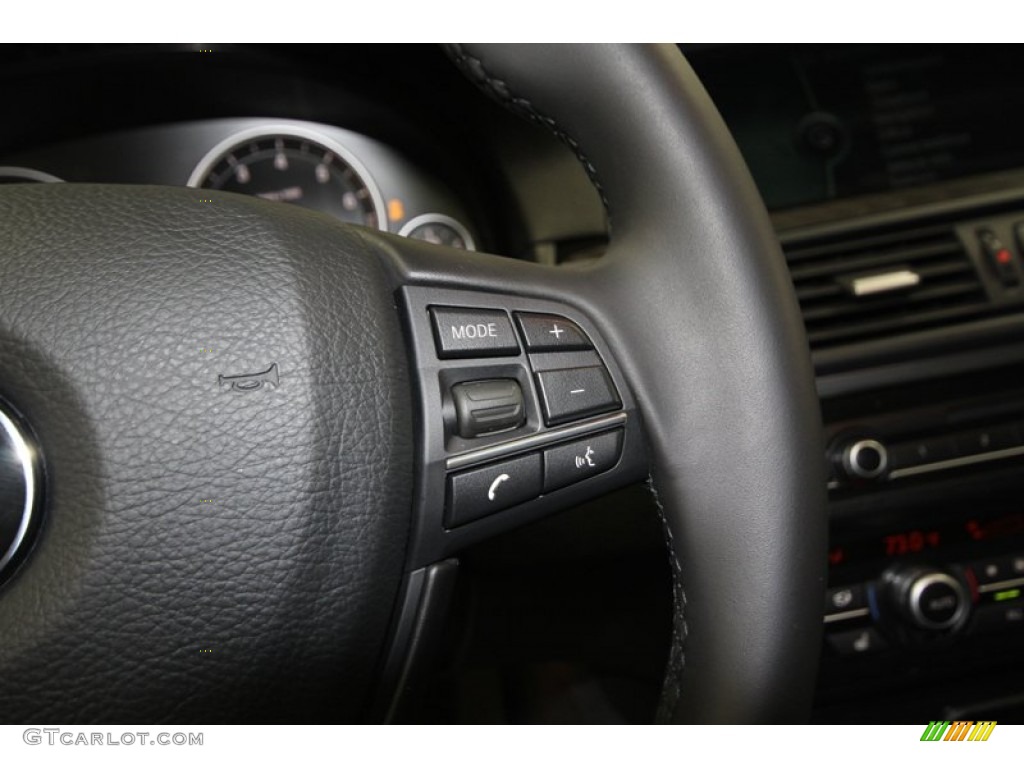 2012 BMW 5 Series 550i xDrive Sedan Controls Photo #76037435