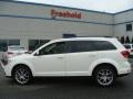 2011 Bianco White Dodge Journey R/T AWD  photo #3