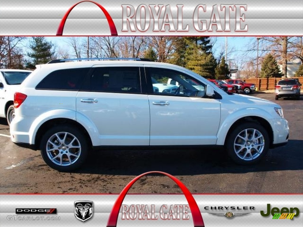 White Dodge Journey